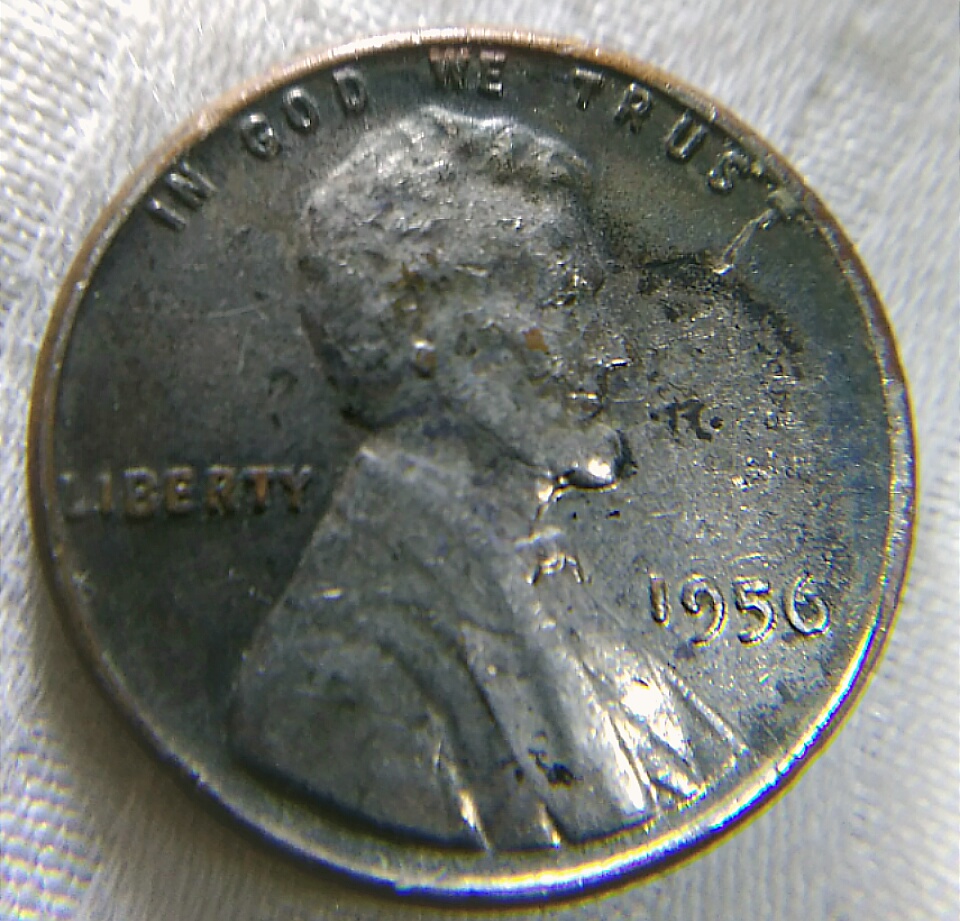 1956-Silver-Penny-&-1997-D-Half-Silver..errors?